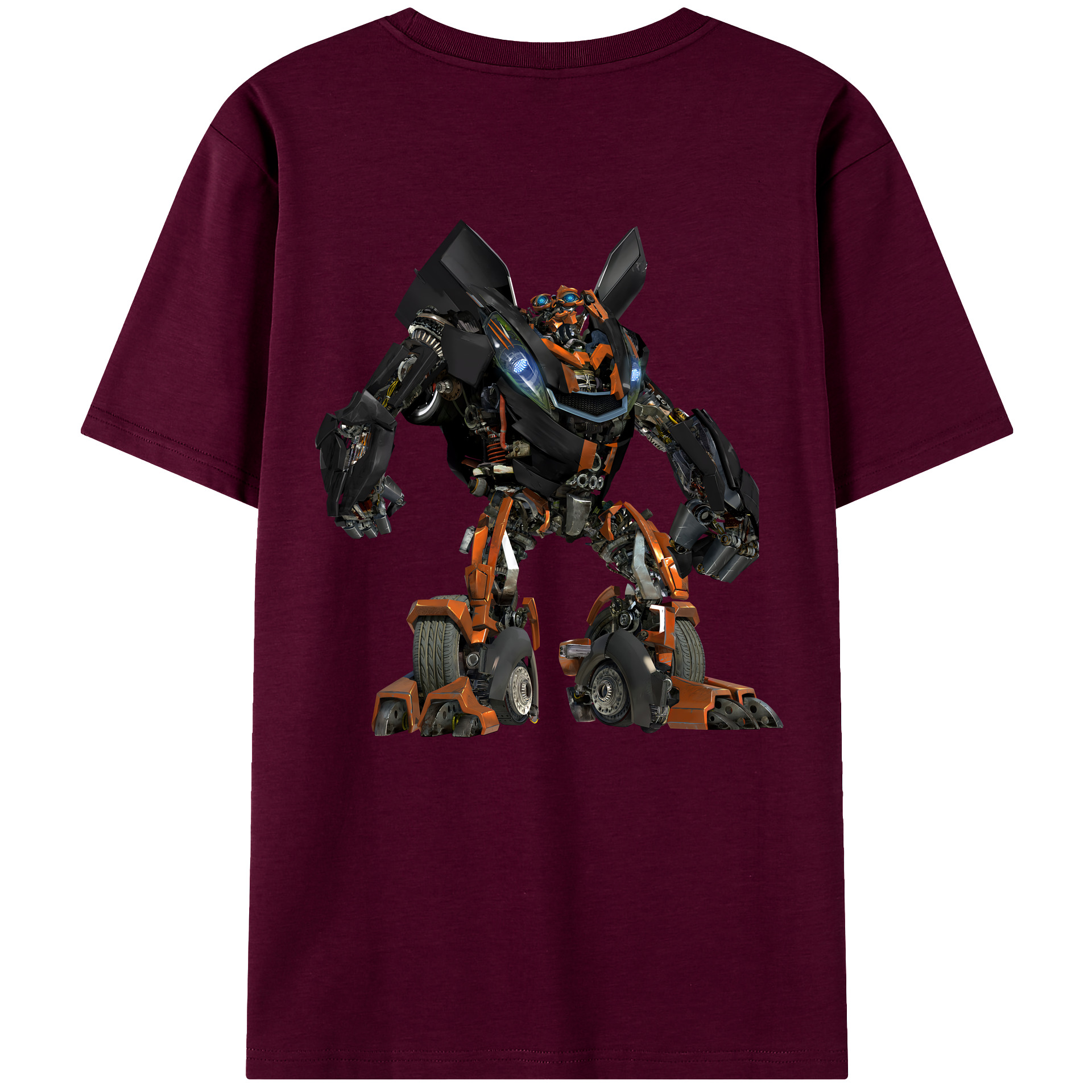 （画像用） Transformers トランスフォーマー レディース半袖Tシャツ(バックプリント)